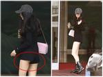 Dương Mịch diện jumpsuit ngắn cũn hớ hênh vòng 3 khiến netizen được dịp 'bổ mắt'