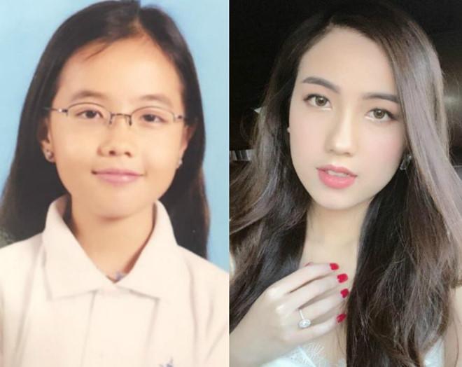 Mie Nguyễn được khen dậy thì thành công khi khoe ảnh thời mọt sách-1