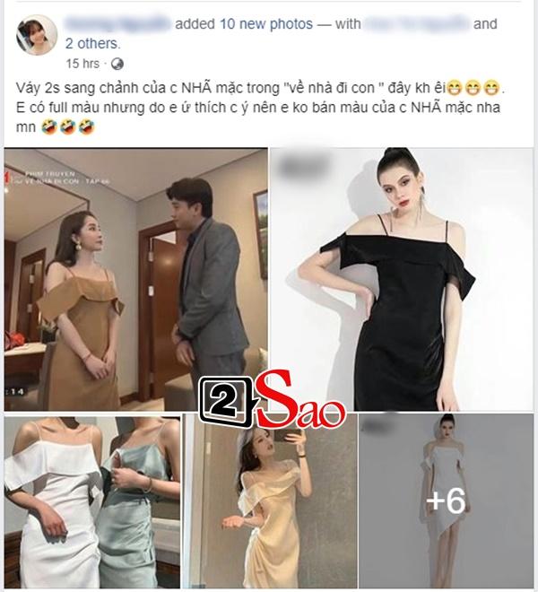 Quỳnh Nga bị ghét đến mức váy của Nhã trong Về nhà đi con cũng bị tẩy chay, gọi là váy tiểu tam-2