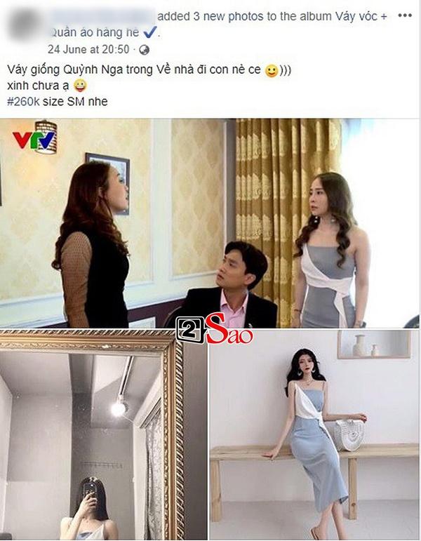 Quỳnh Nga bị ghét đến mức váy của Nhã trong Về nhà đi con cũng bị tẩy chay, gọi là váy tiểu tam-7