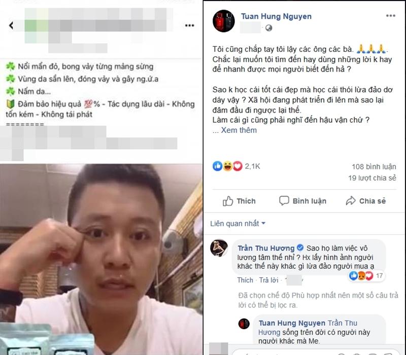 Bị thầy lang lợi dụng hình ảnh quảng cáo bệnh vảy nến, Tuấn Hưng quát tháo: Đồ dơ dáy, mất nhân tính-2