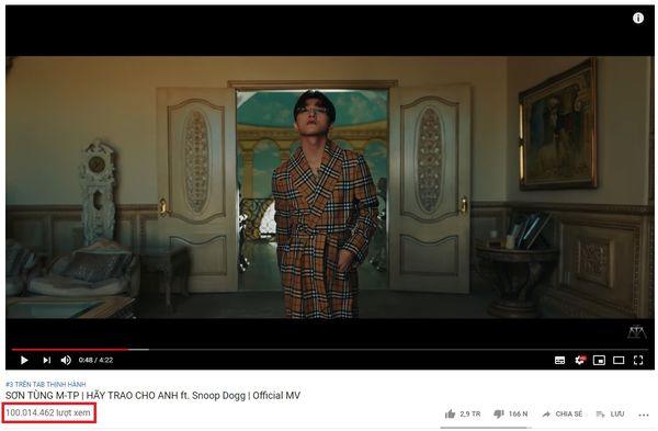 Sơn Tùng M-TP vui quá hóa lú lẫn khi đăng ảnh chúc mừng Hãy trao cho anh 100 triệu view nhưng lại kêu gọi ủng hộ Em của ngày hôm qua-1