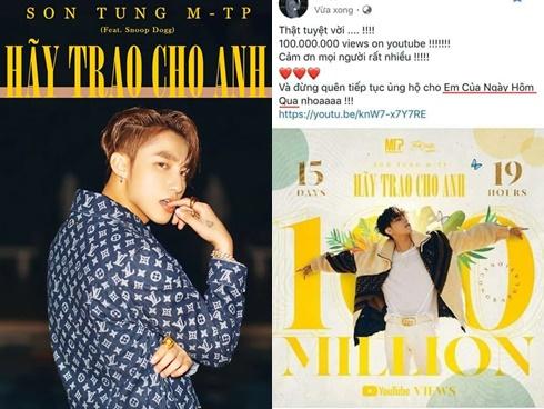 Cả Vpop chỉ có 5 MV đạt trên 1 triệu like mà Sơn Tùng M-TP chiếm mất 4, người còn lại là cái tên không ai ngờ!-2