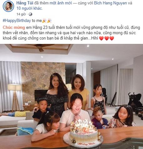 Ăn gian tuổi chưa đủ, Hằng Túi còn ước chồng kiến trúc sư không tặng thêm thử thai hai vạch sau 4 lần sinh nở-1