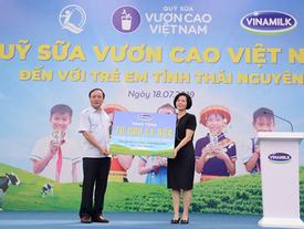 70.000 ly sữa Vinamilk đến với học sinh ATK Định Hóa 70.000 ly sữa Vinamilk đến với học sinh ATK Định Hóa