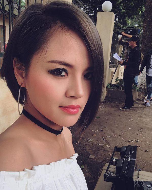 Vừa đóng máy Về nhà đi con, Thu Quỳnh đã vội lột xác từ kiểu tóc đến phong cách, fan hú hét: My sói trở lại-4