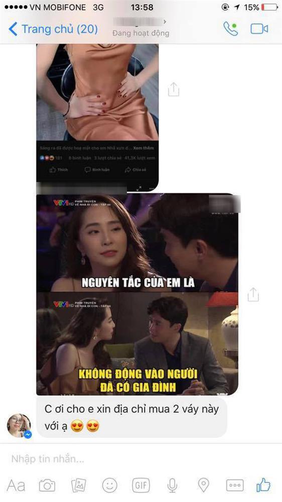 Nhã tiểu tam Về Nhà Đi Con bị bóc mẽ photoshop ảo lòi nhưng vẫn cháy inbox chỉ vì khán giả hỏi thăm mua váy-3