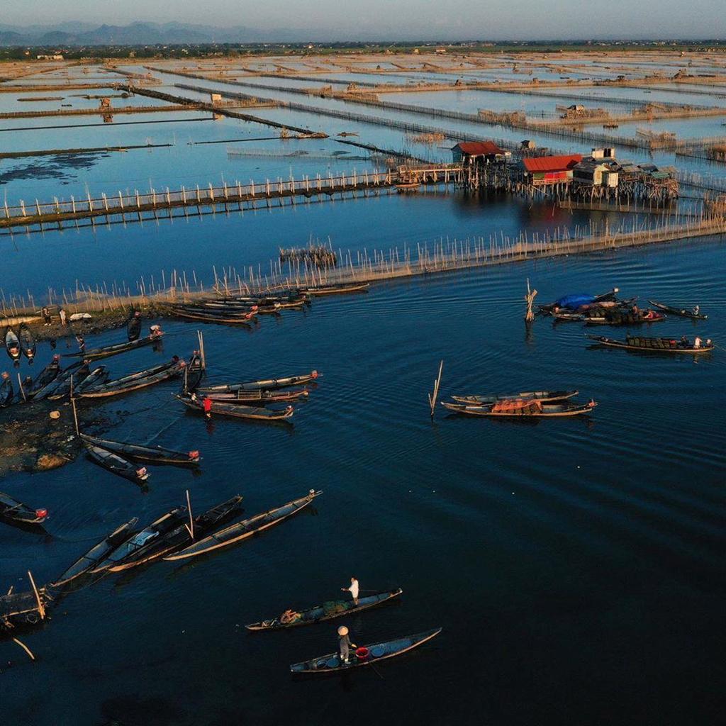 Huế đẹp bình dị trong bức tranh bình minh đầm Chuồn tĩnh lặng-2