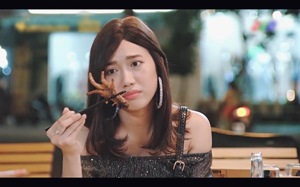 Sĩ diện trước mặt crush, Diệu Nhi nhận kết đắng khi phải hẹn hò với chân gà trong tập 80 Gia đình là số 1-6