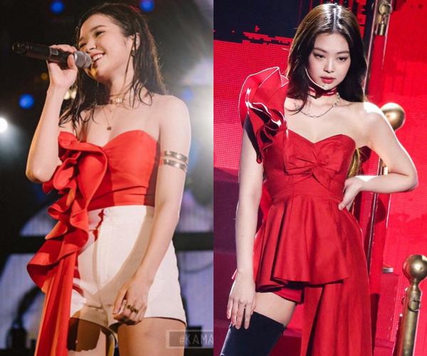 Mỹ nhân Việt đua nhau diện đồ giống Black Pink-7