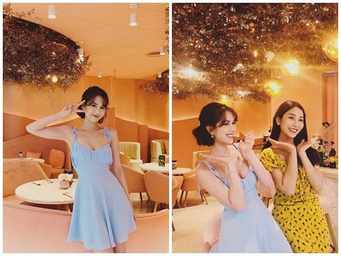 Ngọc Trinh 'hack tuổi' với style váy ngắn, tóc ngắn khi check-in tại Thái Lan