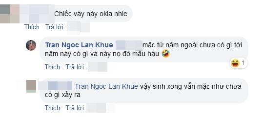 Lấy chồng giàu nhưng Lan Khuê tiết kiệm tối đa: Mang bầu 6 tháng vẫn dùng lại váy thời thiếu nữ-2