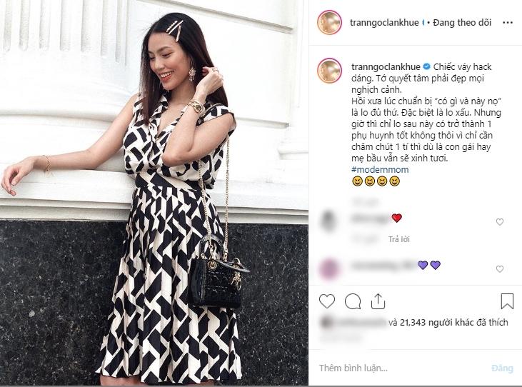 Lan Khuê xứng danh bà bầu kỳ lạ nhất showbiz: Mang thai vẫn cố gắng hack dáng, quyết đẹp trong mọi hoàn cảnh-1