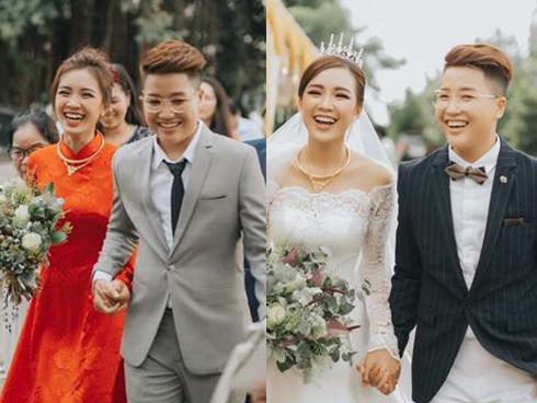 Vợ hát chồng đọc rap - cặp đôi đồng tính nổi tiếng LGBT biến đám cưới thành thiên đường âm nhạc đậm sắc màu-2