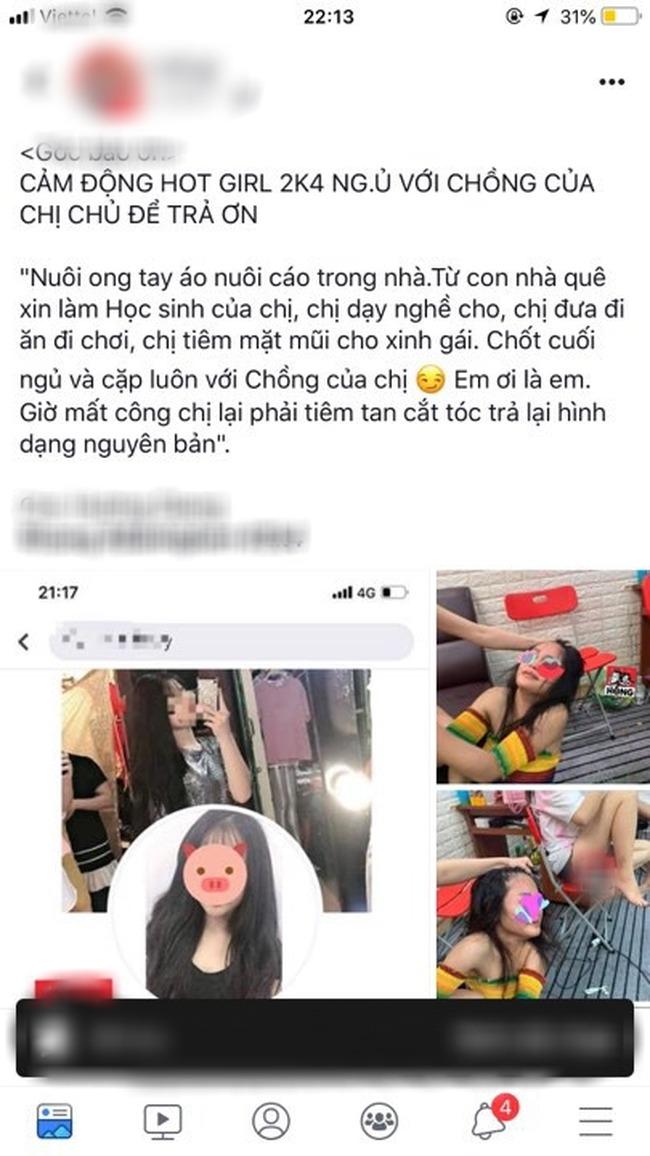 Hotgirl 15 tuổi bị đánh ghen dã man, cắt trụi tóc vì ngủ với chồng chị chủ để… trả ơn-1