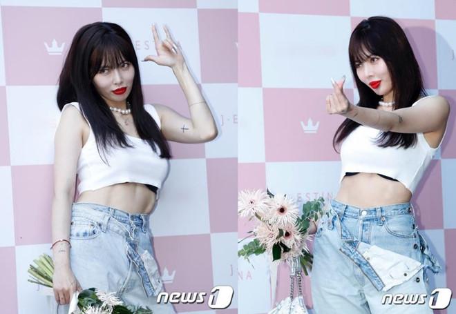 HyunA tiếp tục hở áo ngực sau ồn ào mặc phản cảm tại sự kiện-3