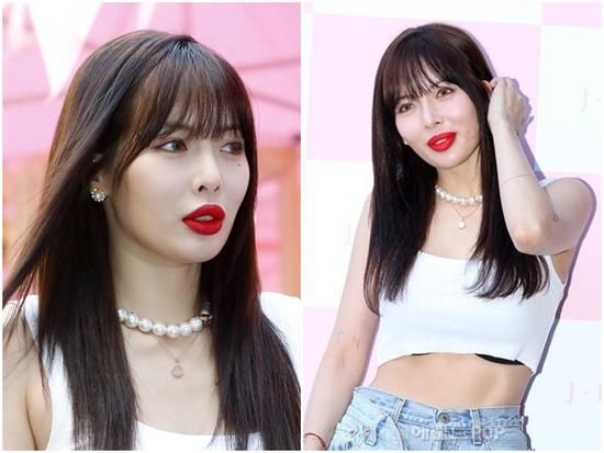 HyunA tiếp tục hở áo ngực sau ồn ào mặc phản cảm tại sự kiện