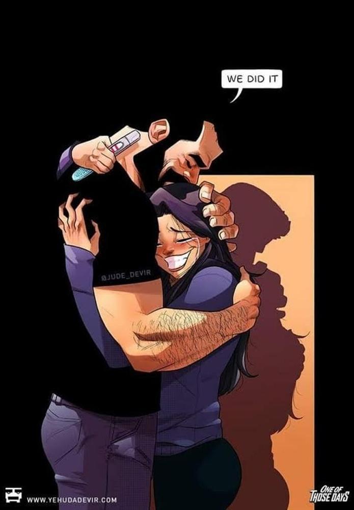 Bộ ảnh tả thực nỗi thống khổ khi phụ nữ mang bầu hút nghìn like, xem xong vừa buồn cười vừa xúc động-1