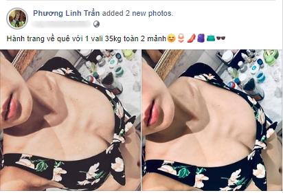 Danh xưng Thánh bikini Vbiz gọi tên ca sĩ Phương Linh: về quê mà mang đến 35 kg đồ bơi 2 mảnh-1