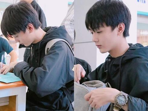 Ngay buổi đầu nhập học, nam sinh viên đã khiến hội gái xinh muốn 'trụy tim' chỉ với 1 bức ảnh bị chụp trộm