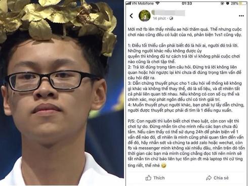 Hot nhất MXH hôm nay: 'Anh hùng bàn phím' gặp trúng thí sinh Olympia và bị 'phản dame' cực gắt đến mức phải khóa FB