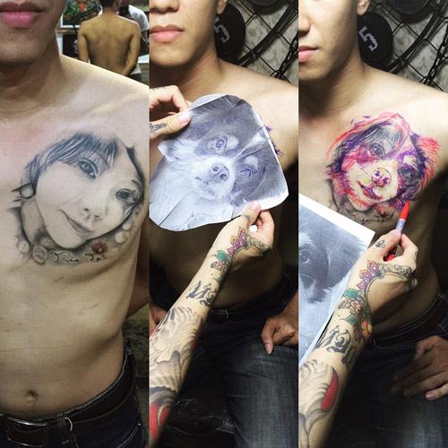 Chết cười: Hình xăm người yêu xinh đẹp bỗng dưng được sửa thành thần chết khi tình yêu đã hết-6