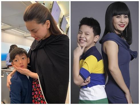 Chỉ là động viên Hồ Ngọc Hà thôi mà Cát Phượng bị dân mạng 'đào xới' việc từng lôi con trai ra làm lá chắn scandal