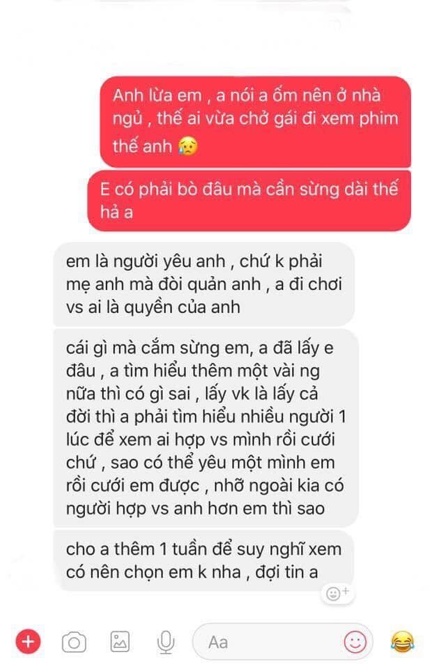 Tra khảo bạn trai tại sao có người yêu rồi vẫn chở cô gái khác đi chơi, anh chàng đáp trả bá đạo khiến ai cũng choáng-1