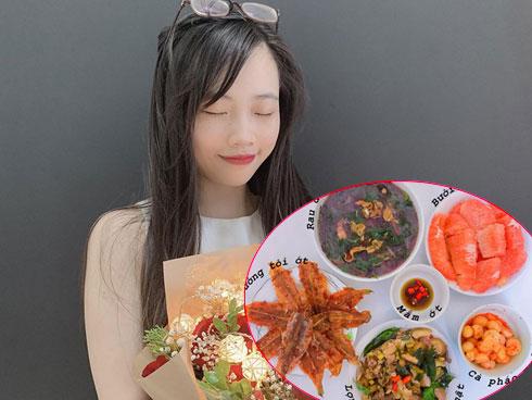 Đã tài sắc vẹn toàn, tân hoa hậu Lương Thùy Linh lại còn mở cả blog nấu ăn, đảm hết phần thiên hạ-7