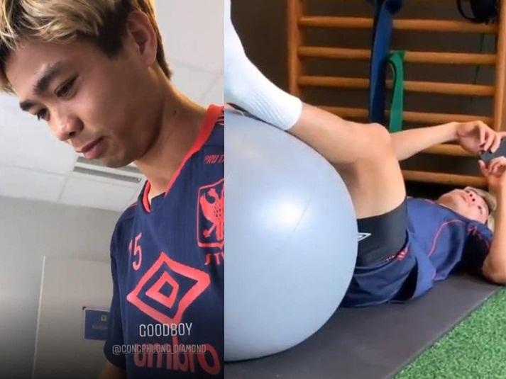 Công Phượng chụp ảnh với đồng đội Bỉ: Từ e thẹn đến khoác tay tình tứ-8