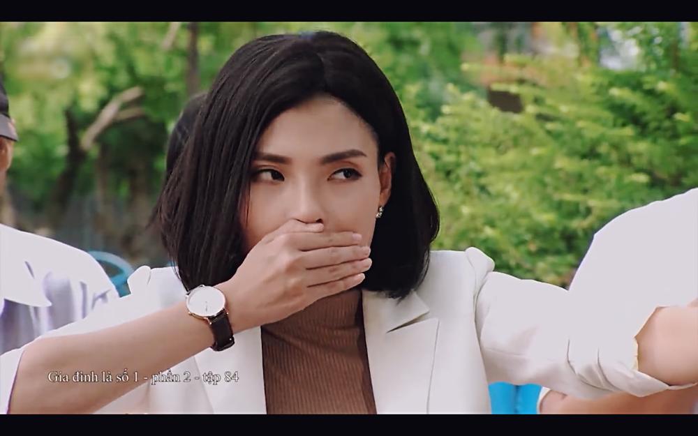 Thúy Diễm bị điện giật, gãy răng vì thích chứng tỏ trong Gia đình là số 1-8