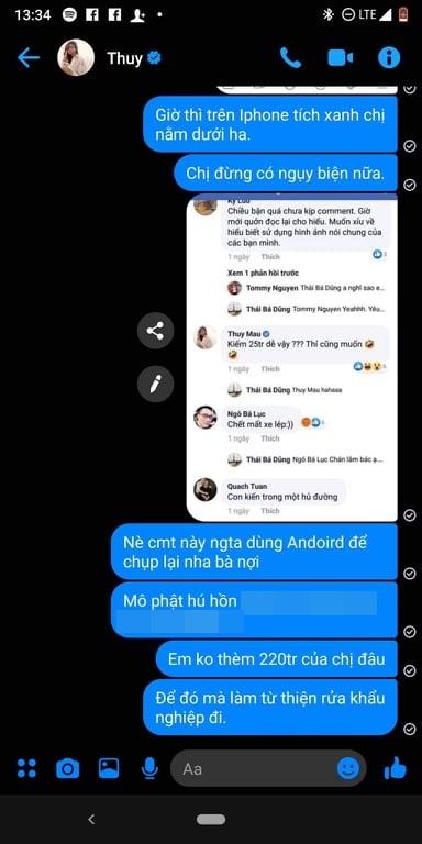 Mâu Thủy đổ tội nick ảo bôi nhọ mình đá đểu Trương Thế Vinh, dân mạng phản dame Á hậu dối trá-5