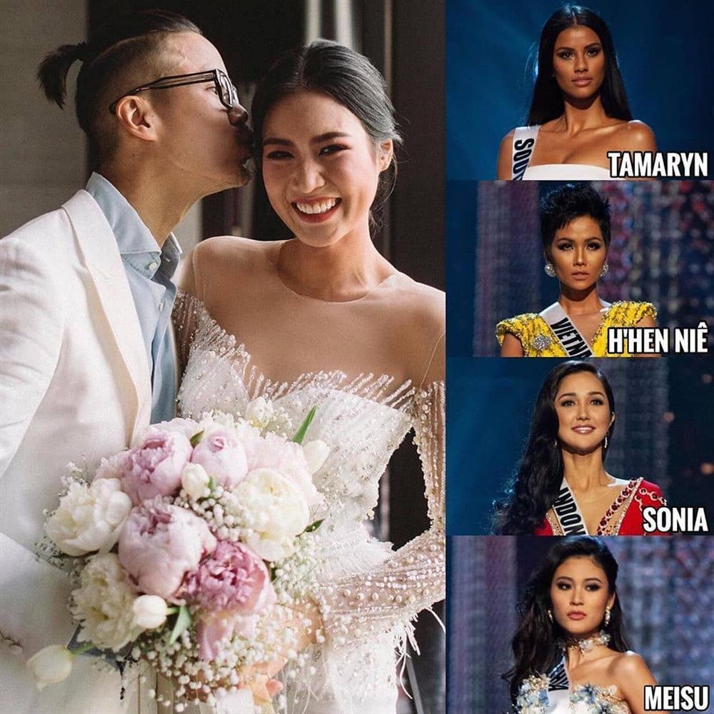 Bản tin Hoa hậu Hoàn vũ 26/7: HHen Niê sang Thái làm phù dâu, dân mạng chỉ sợ cô chặt luôn cả tân nương ngày cưới-1