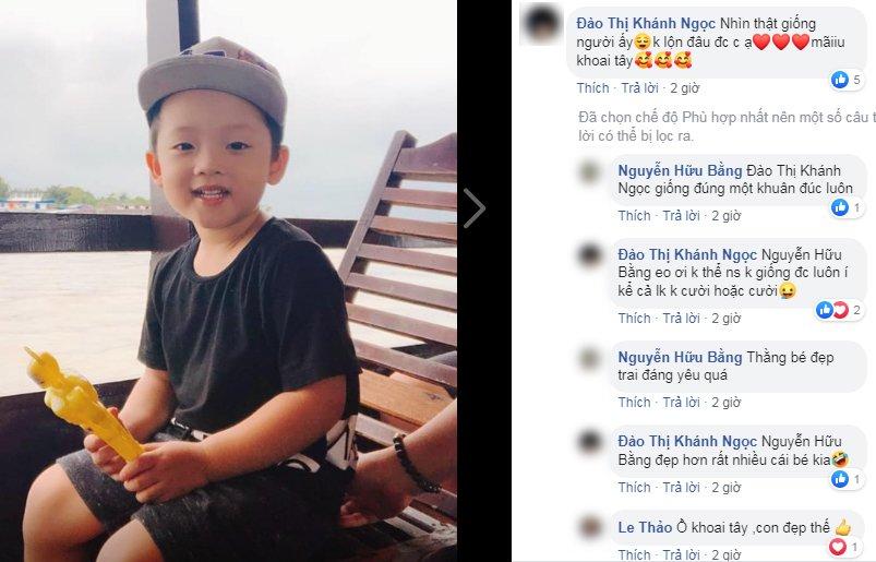 Ly Kute khoe khoảnh khắc đáng yêu siêu cấp của con trai, người yêu mến chỉ ra điểm đặc biệt qua một bức ảnh-3