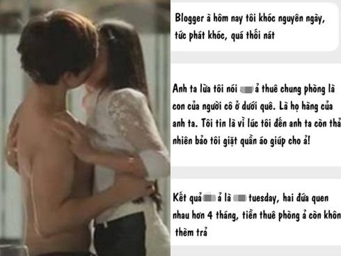 Chàng trai trơ trẽn dẫn Tuesday về nhà, nói dối là 'em họ', còn nhờ bạn gái giặt hộ quần áo cho cả hai