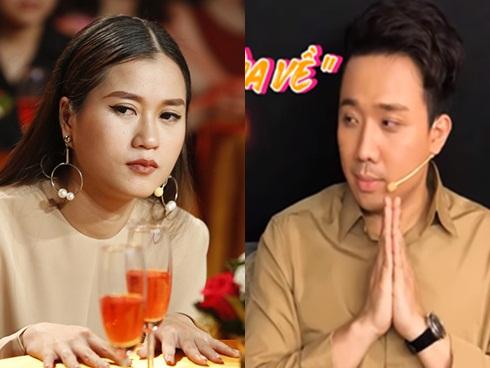 Cả showbiz 'đá xéo' cân nặng của Lâm Vỹ Dạ, riêng Trấn Thành lại hả hê vô cùng vì 'nghiệp' đã quật đàn em