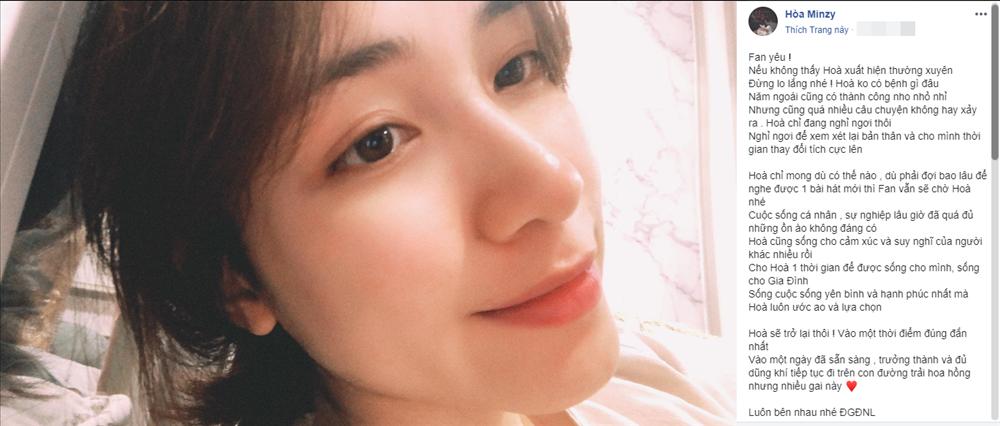 Hòa Mizny tuyên bố tạm dừng hoạt động nghệ thuật, hội anti-fan không ngờ cổ vũ quá nhiệt tình-1