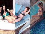 Sao Việt thả dáng trên giường với bikini: Hồ Ngọc Hà cùng Ngọc Trinh đỉnh cao, Minh Hằng và Diva Hồng Nhung mất điểm