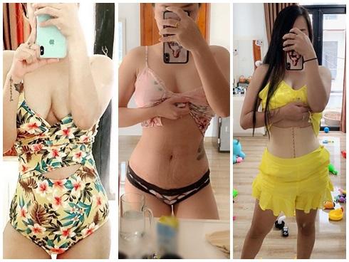Đẳng cấp HOT MOM: Đẻ mổ 3 con trong vòng 2 năm, Hải Băng vẫn sở hữu vòng 2 thon gọn, nuột nà đáng ghen tị