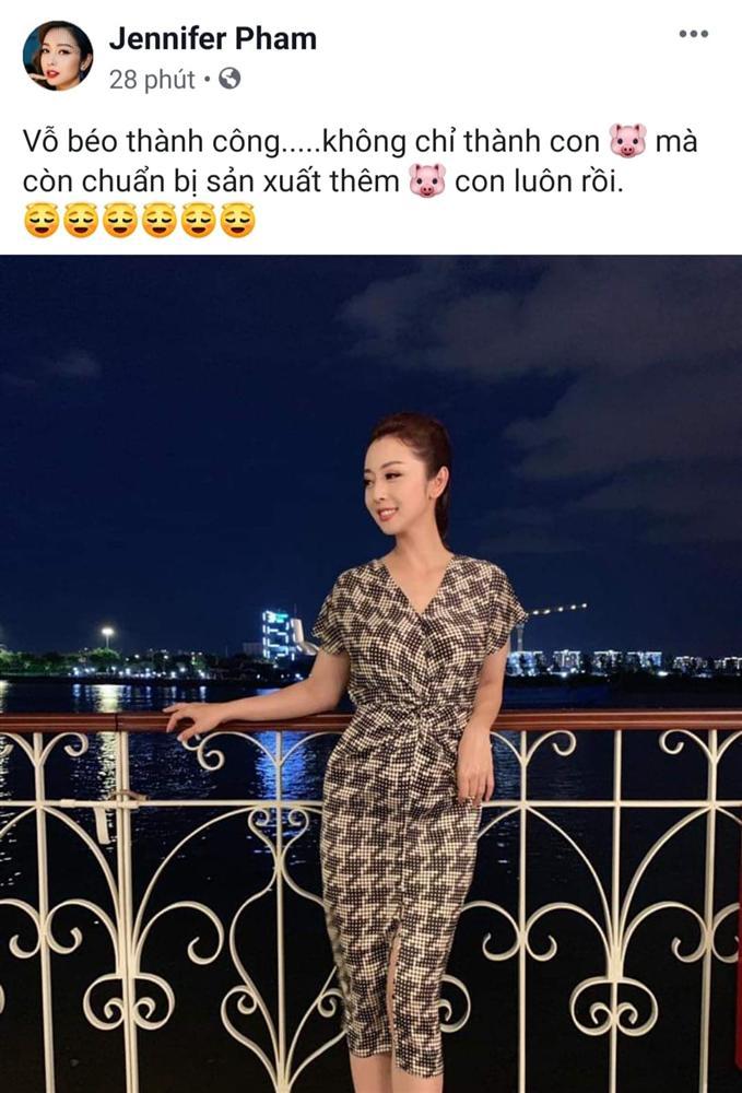 Hoa hậu Jennifer Phạm xác nhận sắp sinh con thứ 3 cho ông xã đại gia-1