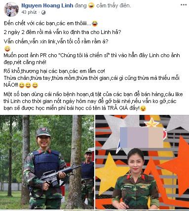 MC Hoàng Linh Chúng Tôi Là Chiến Sĩ phát điên vì cư dân mạng ngày đêm đòi link clip nóng-2