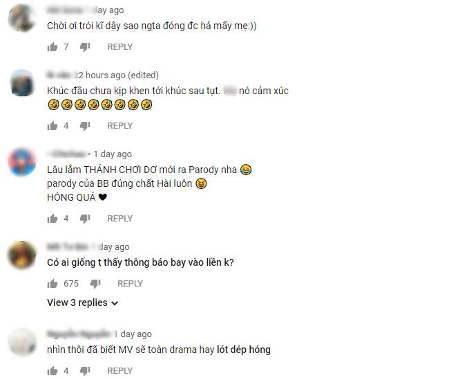 Chỉ tung sương sương teaser Parody mới, Thánh chơi dơ BB Trần đã dắt túi 1 triệu view sau chưa đầy 1 ngày-3