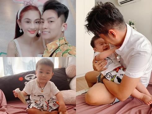 Lạ thay, con trai Lâm Khánh Chi càng lớn càng giống bố dù không cùng máu mủ