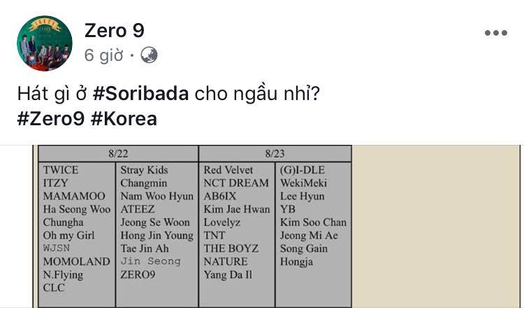 Phản ứng của dân mạng khi nghe tin thảm họa nhạc Việt Zero9 sẽ tham gia Soribada 2019 cùng TWICE - Momoland-1