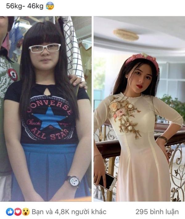 Từng bị miệt thị ngoại hình vừa béo lại xấu xí, nữ sinh lột xác đến song thân phụ mẫu cũng khó lòng nhận ra-1