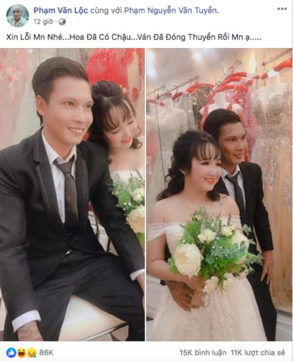 Thánh comment dạo Lộc Idol khoe ảnh chụp bên cô dâu xinh đẹp khiến dân mạng ngã ngửa-3