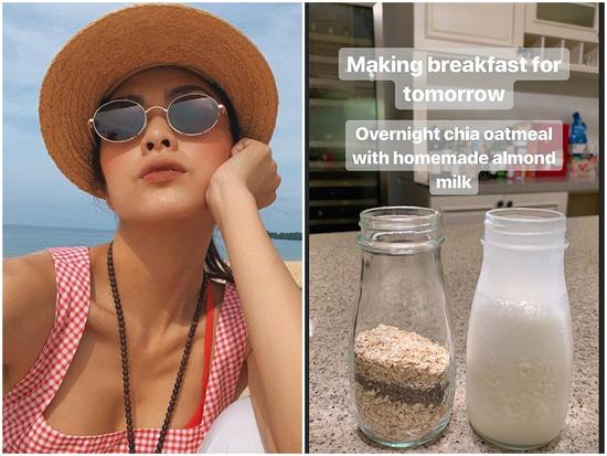 Không cần đun nấu mất công, học Tăng Thanh Hà bí quyết chuẩn bị bữa sáng chỉ mất vài phút nhưng bảo đảm da đẹp, dáng xinh