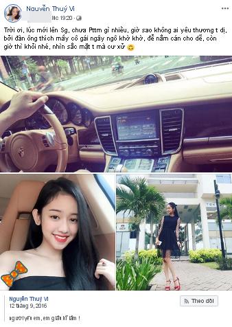 Khoe ảnh thời đẹp giản dị có đại gia đưa đón bằng xe sang, Thúy Vi bất ngờ bị đào bới chuyện được Phan Thành gợi ý cho tiền-3
