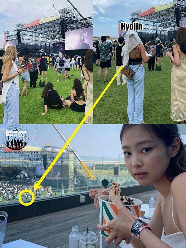 Trình độ soi như cú vọ của fan Kpop: Jennie và LE xuất hiện chung một khung hình với khoảng cách không tưởng-3