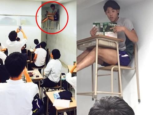 Để miệng đi chơi xa, nam sinh bị xếp ngồi ở vị trí đắc địa nhưng kiểu thời trang phang trường học mới gây choáng-1
